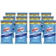 Windex Glass & Surface Wipes - Ready-To-Use - 38 / Pack - 12 / Carton - Streak-free, Unscented, Chemical-free - White