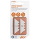 Slice Replacement Ceramic Utility Blades - 2.40" Length - Non-conductive, Non-magnetic, Rust Resistant, Reversible, Non-sparking