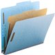 Smead 2/5 Tab Cut Letter Recycled Classification Folder - 8 1/2" x 11" - 2" Expansion - 4 x 2K Fastener(s) - 1" Fastener Capacit