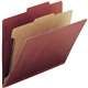 Smead 13723 2/5 Tab Cut Letter Recycled Classification Folder - 8 1/2" x 11" - 2" Expansion - 4 x 2K Fastener(s) - 2" Fastener C