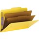 Smead SafeSHIELD Fasteners 2 Divider Classification Folders - Letter - 8 1/2" x 11" Sheet Size - 2" Expansion - 2 Fastener(s) - 