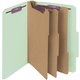 Smead SafeSHIELD 3-Divider Classification Folders - Letter - 8 1/2" x 11" Sheet Size - 3" Expansion - 2 Fastener(s) - 2" Fastene
