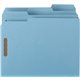 Smead 1/3 Tab Cut Letter Recycled Fastener Folder - 8 1/2" x 11" - 125 Sheet Capacity - 1" Expansion - 2 x 2K Fastener(s) - Asso