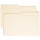 Smead 1/2 Tab Cut Legal Recycled Top Tab File Folder - 8 1/2" x 14" - 3/4" Expansion - Top Tab Location - Assorted Position Tab 