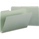 Smead 1/3 Tab Cut Legal Recycled Top Tab File Folder - 8 1/2" x 14" - 2" Expansion - Top Tab Location - Assorted Position Tab Po