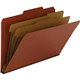 Smead 2/5 Tab Cut Legal Recycled Classification Folder - 8 1/2" x 14" - 2" Expansion - 6 x 2K Fastener(s) - 1" Fastener Capacity