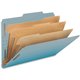 Smead 2/5 Tab Cut Legal Recycled Classification Folder - 3" Folder Capacity - 8 1/2" x 14" - 3" Expansion - 2 x 2K Fastener(s) -