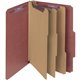 Smead SafeSHIELD 3-Divider Classification Folders - Legal - 8 1/2" x 14" Sheet Size - 3" Expansion - 2" Fastener Capacity for Fo