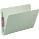 Smead Straight Tab Cut Legal Recycled Fastener Folder - 8 1/2" x 14" - 2" Expansion - 2 x 2S Fastener(s) - 2" Fastener Capacity 