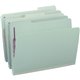 Smead 1/3 Tab Cut Legal Recycled Fastener Folder - 8 1/2" x 14" - 1" Expansion - 2 x 2S Fastener(s) - 2" Fastener Capacity for F