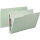 Smead 1/3 Tab Cut Legal Recycled Fastener Folder - 8 1/2" x 14" - 2" Expansion - 2 x 2S Fastener(s) - 2" Fastener Capacity for F