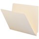 Smead Straight Tab Cut Letter Recycled End Tab File Folder - 8 1/2" x 11" - 3/4" Expansion - Manila - 10% Recycled - 100 / Box
