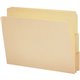 Smead Shelf-Master 1/3 Tab Cut Letter Recycled End Tab File Folder - 8 1/2" x 11" - 3/4" Expansion - End Tab Location - Assorted
