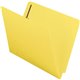 Smead Colored Straight Tab Cut Letter Recycled Fastener Folder - 8 1/2" x 11" - 3/4" Expansion - 2 x 2B Fastener(s) - 2" Fastene