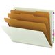 Smead 1/3 Tab Cut Letter Recycled Classification Folder - 8 1/2" x 11" - 3" Expansion - 2 x 2S Fastener(s) - 2" Fastener Capacit