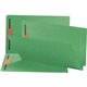 Smead Colored Straight Tab Cut Legal Recycled Fastener Folder - 8 1/2" x 14" - 3/4" Expansion - 2 x 2B Fastener(s) - 2" Fastener