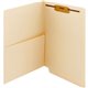 Smead Straight Tab Cut Letter Recycled Fastener Folder - 8 1/2" x 11" - 3/4" Expansion - 1 x 2B Fastener(s) - 2" Fastener Capaci