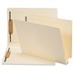 Smead Straight Tab Cut Letter Recycled Fastener Folder - 8 1/2" x 11" - 1 1/2" Expansion - 2 x 2B Fastener(s) - 2" Fastener Capa