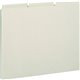 Smead Filing Guides with Blank Tab - Blank Assorted Tab(s) - Letter - Gray Pressboard, Green Tab(s) - Recycled - 100 / Box