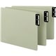 Smead 100% Recycled Filing Guides with Vertical Extra-Wide Blank Tab - Printed Tab(s) - Character - A-Z - 25 Tab(s)/Set0.50" Tab