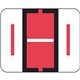 Smead BCCR Bar-Style Color-Coded Labels - 1 1/4" Width x 1" Length - Pink - 500 / Roll - 500 / Roll