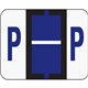 Smead BCCR Bar-Style Color-Coded Labels - 1 1/4" Width x 1" Length - Violet - 500 / Roll - 500 / Roll