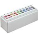 Smead BCCRN Bar-Style Color-Coded Labels - "Number" - 1 1/4" Width x 1" Length - Assorted - 5000 / Box
