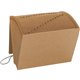 Smead Letter Recycled Expanding File - 8 1/2" x 11" - 7/8" Expansion - 31 Pocket(s) - Leatherine - Kraft - 10% Recycled - 1 Each
