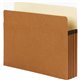 Smead SuperTab Straight Tab Cut Letter Recycled File Pocket - 8 1/2" x 11" - 800 Sheet Capacity - 3 1/2" Expansion - Redrope - R