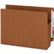 Smead Straight Tab Cut Letter Recycled File Pocket - 8 1/2" x 11" - 3 1/2" Expansion - Redrope - Redrope - 100% Recycled - 25 / 