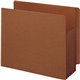 Smead TUFF Straight Tab Cut Letter Recycled File Pocket - 8 1/2" x 11" - 5 1/4" Expansion - Redrope - Redrope - 30% Recycled - 1