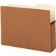 Smead 2/5 Tab Cut Legal Recycled File Pocket - 8 1/2" x 14" - 3 1/2" Expansion - Right Tab Position - Redrope - Redrope - 30% Re