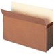 Smead Straight Tab Cut Legal Recycled File Pocket - 8 1/2" x 14" - Top Tab Location - Redrope - Redrope - 30% Recycled - 10 / Bo