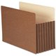 Smead TUFF Straight Tab Cut Legal Recycled File Pocket - 8 1/2" x 14" - 1600 Sheet Capacity - 7" Expansion - Redrope - 30% Recyc