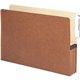 Smead Legal Recycled File Pocket - 8 1/2" x 14" - 3 1/2" Expansion - End Tab Location - Top Tab Position - Redrope - Redrope - 3