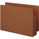Smead TUFF Straight Tab Cut Legal Recycled File Pocket - 8 1/2" x 14" - 3 1/2" Expansion - Redrope - Redrope - 30% Recycled - 10