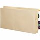 Smead Straight Tab Cut Letter Recycled File Pocket - 8 1/2" x 11" - 400 Sheet Capacity - 3 1/2" Expansion - Manila - 10% Recycle