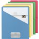 Smead Letter Recycled File Jacket - 8 1/2" x 11" - Manila, Blue, Green, Red, Yellow - 10% Recycled - 25 / Pack