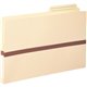 Smead Manila File Pockets with 2/5-Cut Tab - Legal - 8 1/2" x 14" Sheet Size - 1" Expansion - 2/5 Tab Cut - 11 pt. Folder Thickn