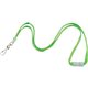 Advantus Neon Breakaway Lanyard - 12 / Pack - 0.5" Width x 36" Length - Neon Green