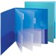 Smead 10-Pocket Subject Folder - Letter - 8 1/2" x 11" Sheet Size - Polypropylene - Assorted