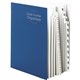 Smead Daily/Monthly Desk File/Sorter - Digit - 1-31 - Letter - 8.50" Width x 11" Length - Blue Divider - Recycled - 1 Each