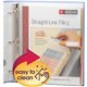 Smead 3-Hole Document Protector - 11.5" Height x 9" Width - For Letter 8 1/2" x 11" Sheet - 3 x Rings - Clear - Poly - 3 / Pack