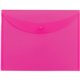 Smead Letter File Wallet - 8 1/2" x 11" - Pink - 10 / Box