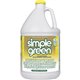 Simple Green Industrial Cleaner/Degreaser - Concentrate - 128 fl oz (4 quart) - Lemon Scent - 6 / Carton - Non-toxic, VOC-free, 