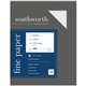 Southworth Business Paper - Letter - 8 1/2" x 11" - 24 lb Basis Weight - Linen - 500 / Box - Acid-free, Watermarked, Date-coded 