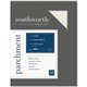 Southworth Parchment Specialty Paper - Blue - Letter - 8 1/2" x 11" - 24 lb Basis Weight - Parchment - 500 / Box - Acid-free, Li