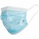 Sourcingpartner 3-ply Disposable Face Mask - Recommended for: Face - Blue - Tear Resistant, Disposable, Comfortable, Earloop Sty