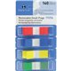 Sparco Pop-up Removable Small Flags - 0.50" - Assorted - See-through, Self-adhesive, Removable - 140 / Pack
