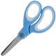 Sparco 5" Kids Blunt End Scissors - 5" Overall Length - Blunted Tip - Blue - 1 Each